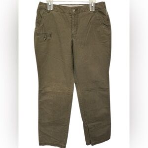 Columbia Olive Green Cotton Hiking Pants